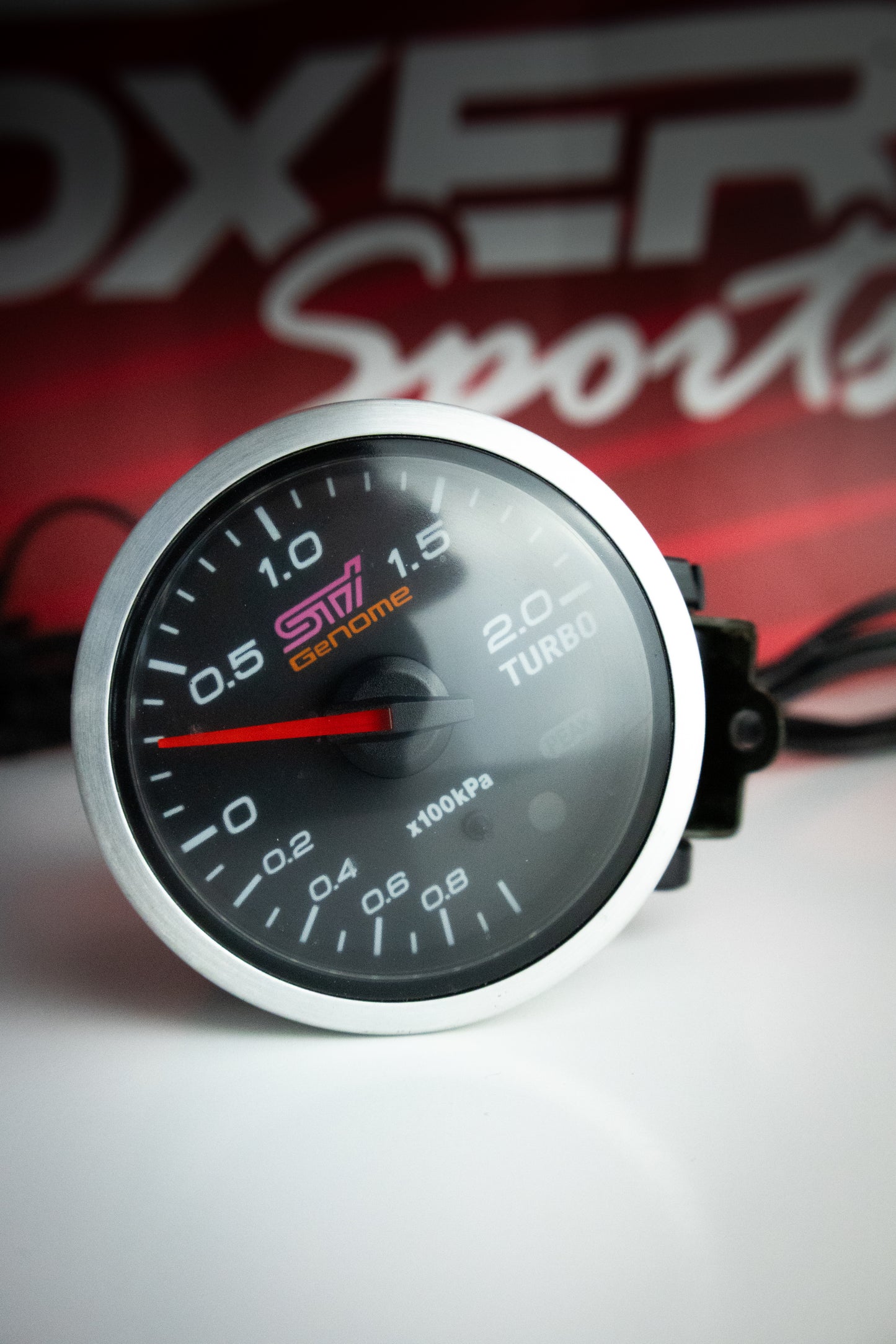 SUBARU STI GENOME BOOST GAUGE SET (T-FITTING REQUIRED)