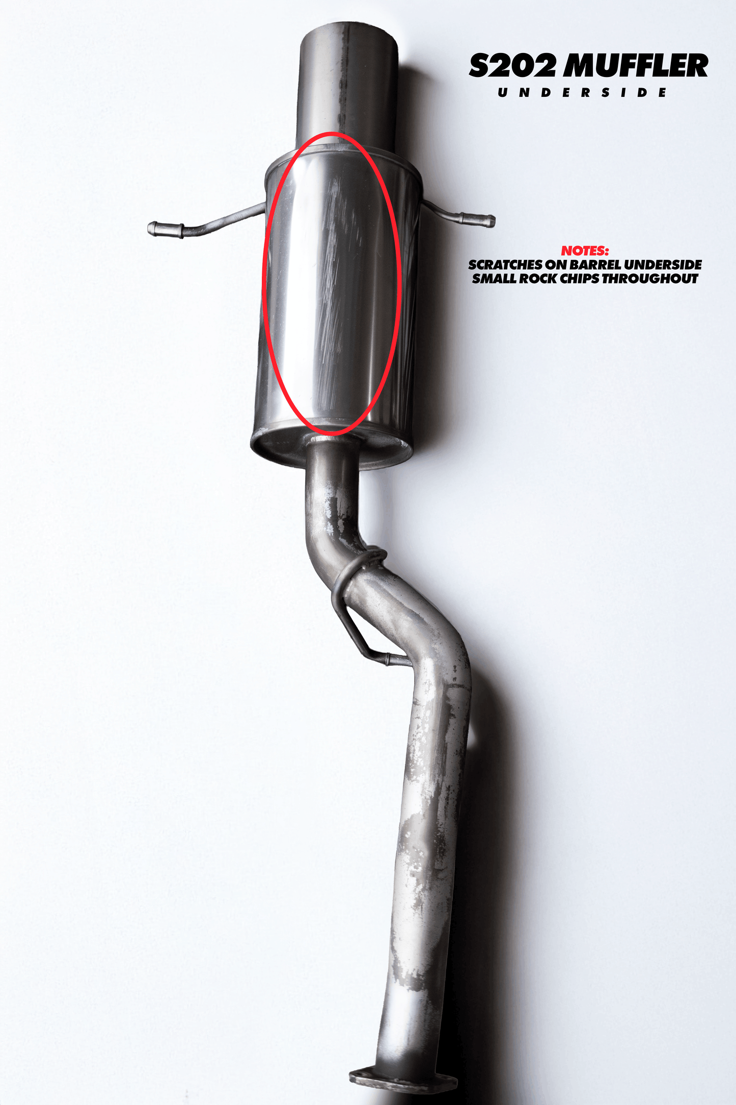 GENUINE STI S202 TITANIUM EXHAUST